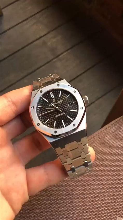 fake vs real audemars piguet royal oak|royal oak watch copy.